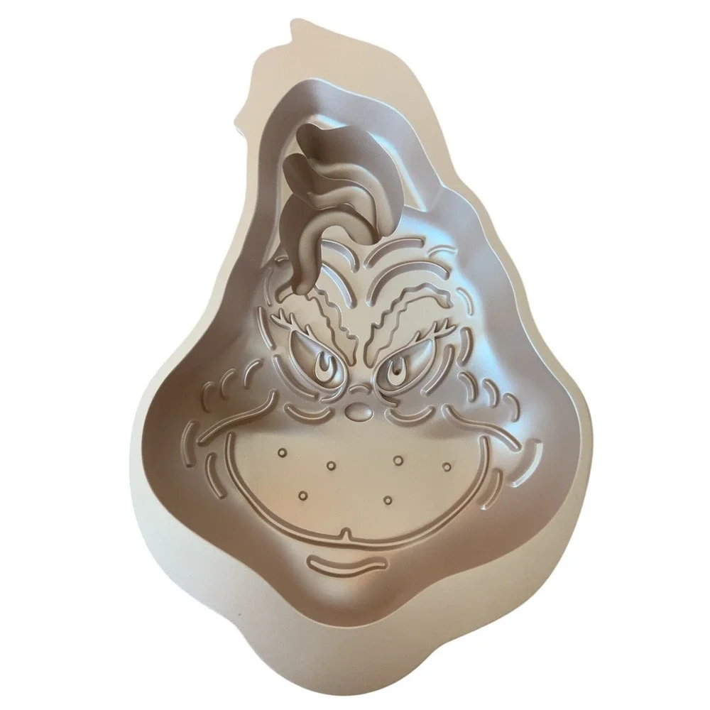 Grinch Williams Sonoma Face Cake Pan 10 Cups Christmas 8342013